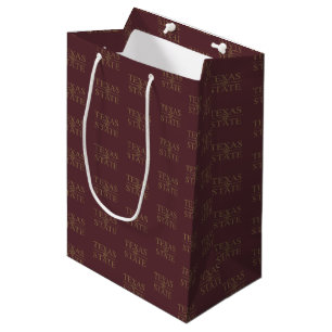 Texas Academic Mark Medium Gift Bag