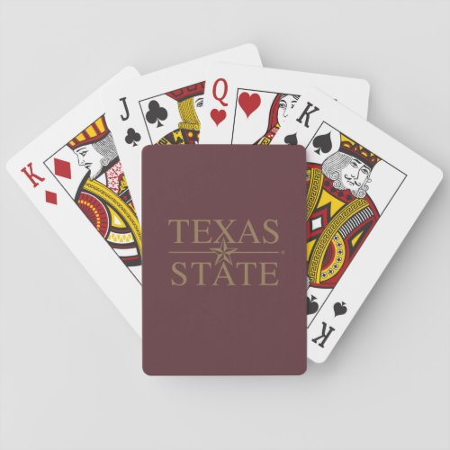 Texas Academic Mark Poker Cards