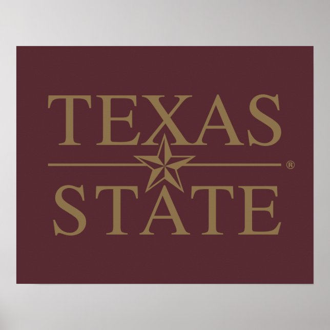 Texas Academic Mark Poster (Front)