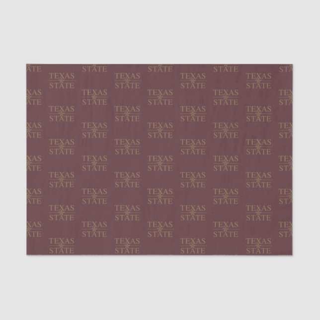 Texas Academic Mark Tissue Paper (Front)