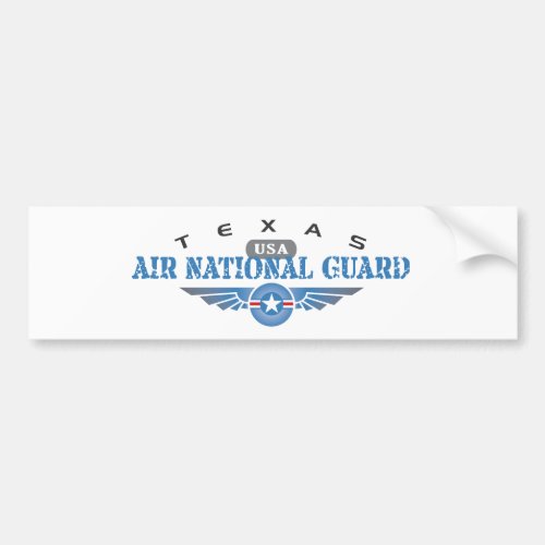 Texas Air National Guard Bumper Sticker