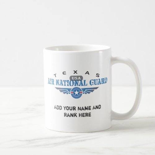Texas Air National Guard Coffee Mug