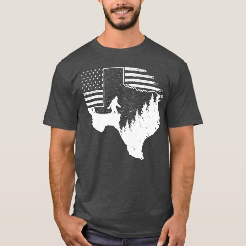 Texas American Flag T_Shirt