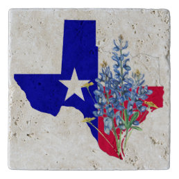 Texas and Bluebonnets Trivet