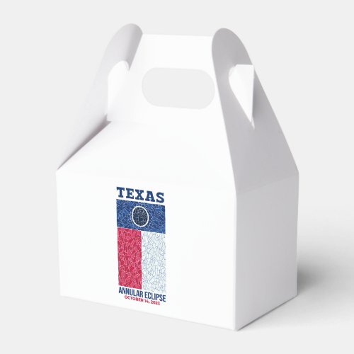 Texas Annular Eclipse Favor Box