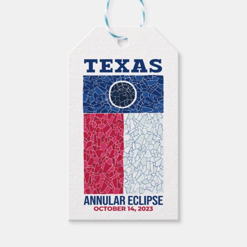 Texas Annular Eclipse Gift Tags