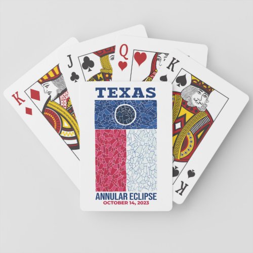 Texas Annular Eclipse Playing Cards