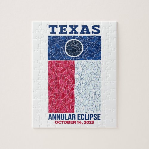 Texas Annular Eclipse Puzzle