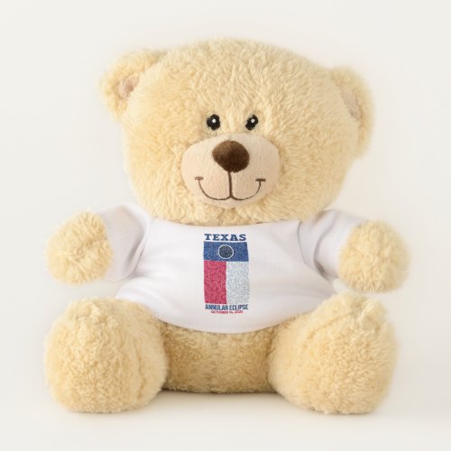 Texas Annular Eclipse Teddy Bear