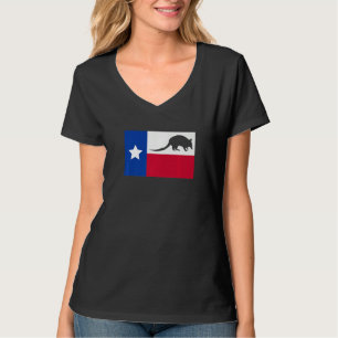 Texas Armadillo Flag Premium T-Shirt