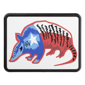 Texas Armadillo Hitch Cover
