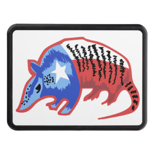 Texas Armadillo Hitch Cover