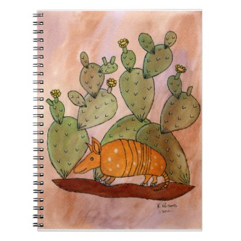 Texas Armadillo Notebook by KaliParsons at Zazzle