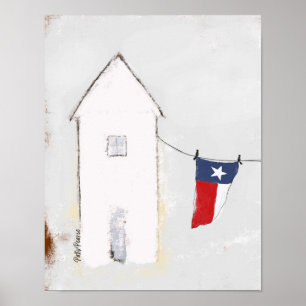 Texas Art Poster