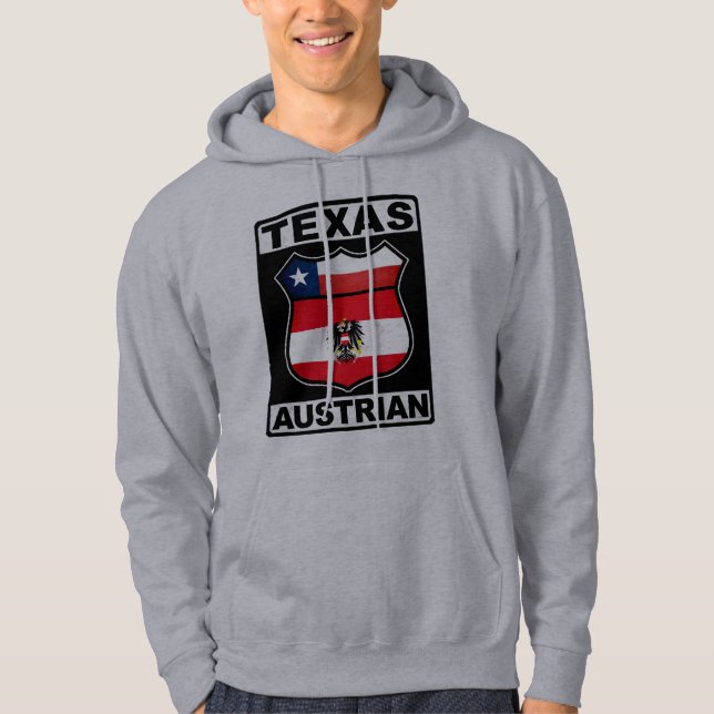 Texas Austrian American Hooded Top (Front)