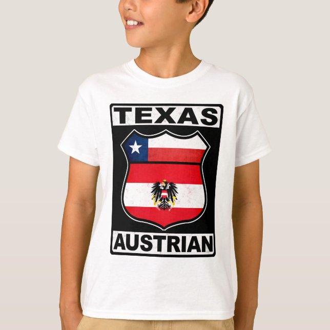 Texas Austrian American T-Shirt (Front)