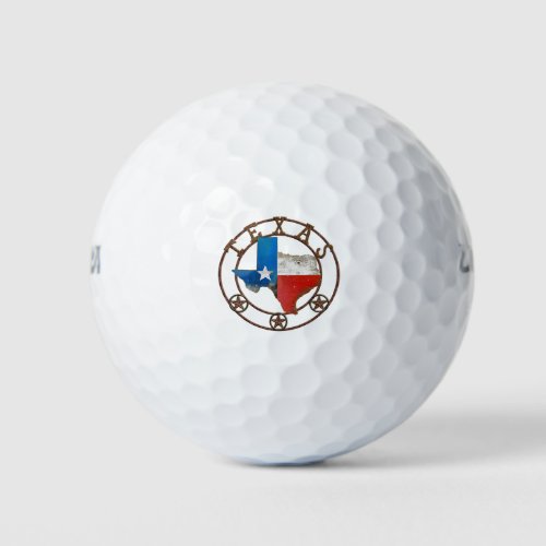 Texas Barn Art Golf Balls