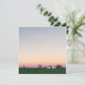 Texas Barn at Sunset (Standing Front)