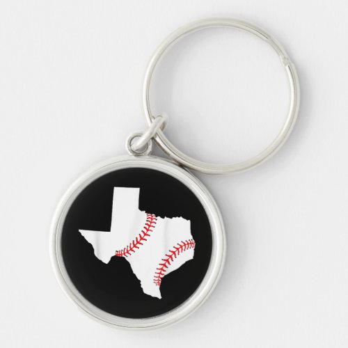 Texas Baseball State funny Texas Baseball  Keychain