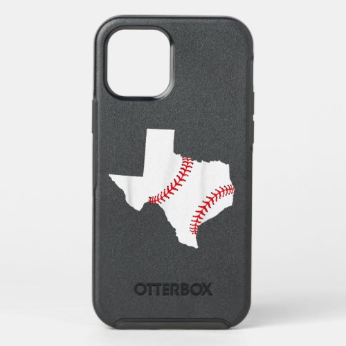 Texas Baseball State funny Texas Baseball  OtterBox Symmetry iPhone 12 Pro Case