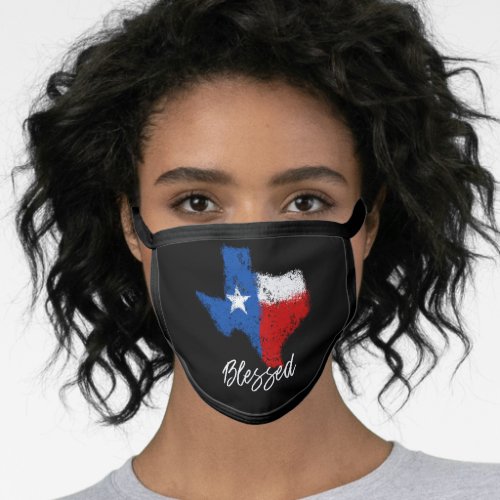 Texas Blessed Texan Face Mask