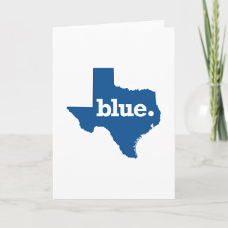 TEXAS BLUE STATE CARD