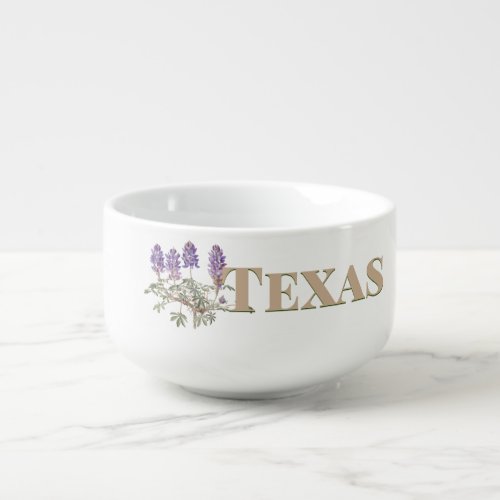 Texas Bluebonnet 2  Soup Mug