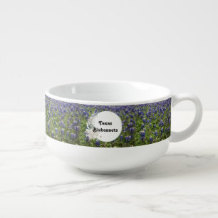 Texas Bluebonnet Bone China Soup Mug