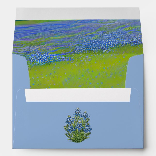 Texas Bluebonnet               Envelope (Back (Bottom))