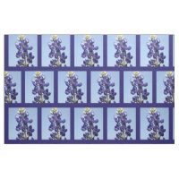 Texas Bluebonnet Fabric