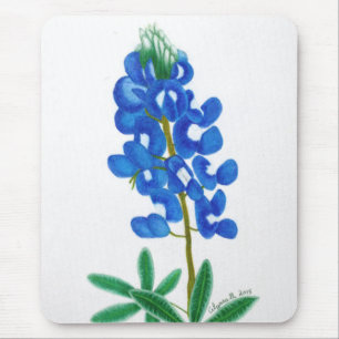 Texas Bluebonnet Mousepad