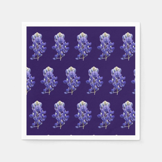 Texas Bluebonnet Napkins (Front)