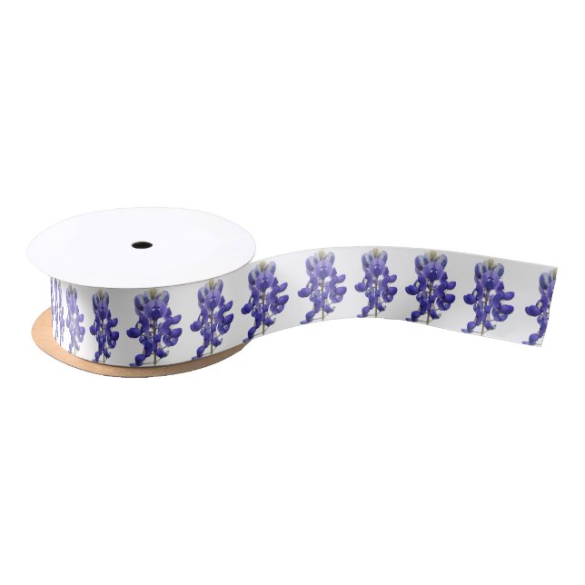 Texas Bluebonnet  Satin Ribbon (Spool)