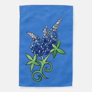 Texas Bluebonnet Texan Love Flower                 Garden Flag