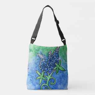 Texas Bluebonnets Crossbody Bag