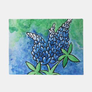 Texas Bluebonnets Doormat