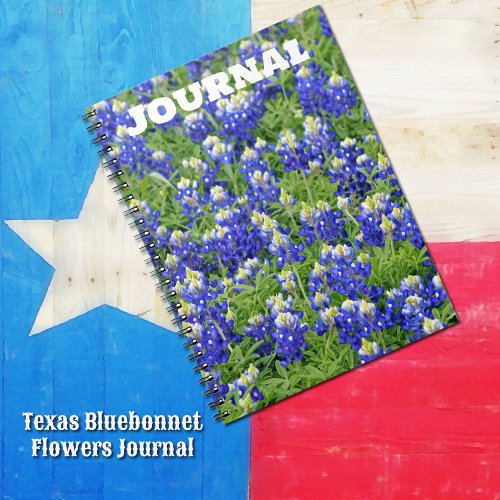 Texas Bluebonnets Flower Journal