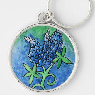 Texas Bluebonnets Keychain