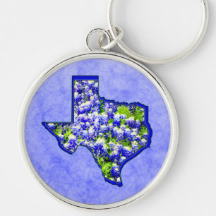 TEXAS BLUEBONNETS KEYCHAIN