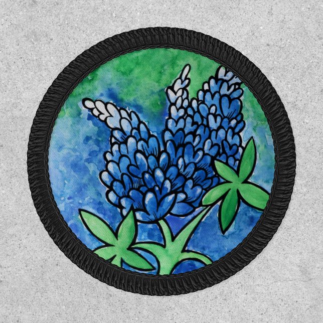 Texas Bluebonnets  Patch (Front)