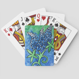 Texas Bluebonnets Poker Cards
