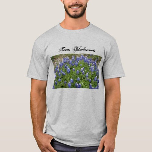 Texas Bluebonnets T_Shirt