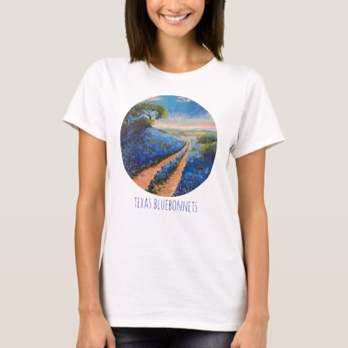 Texas bluebonnets t_shirt too