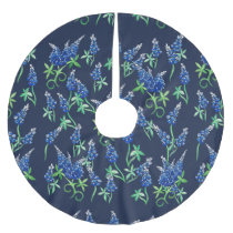 Texas Bluebonnets Texan Brushed Polyester Tree Skirt