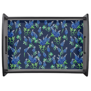 Texas Bluebonnets Texan Serving Tray