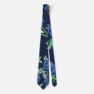 Texas Bluebonnets Texan State Flower Bluebonnet Neck Tie