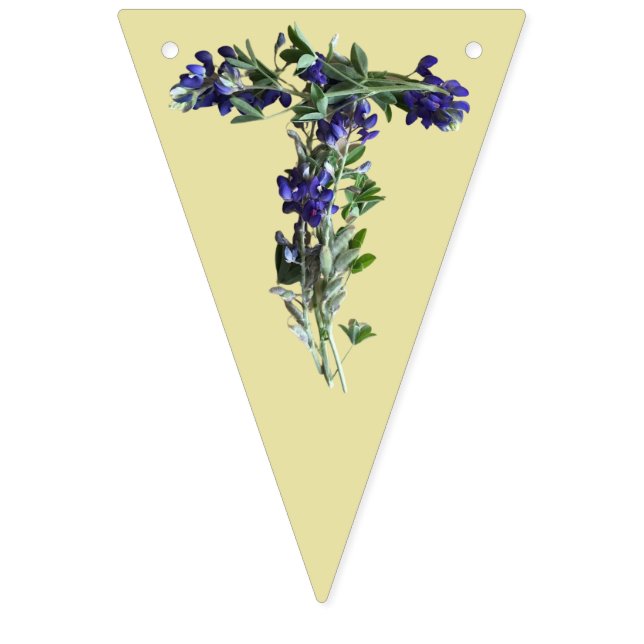 Texas Bluebonnets | Texas Pride  Bunting Flags (Second Flag)