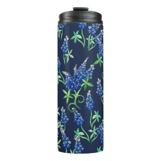 Texas Bluebonnets Thermal Tumbler