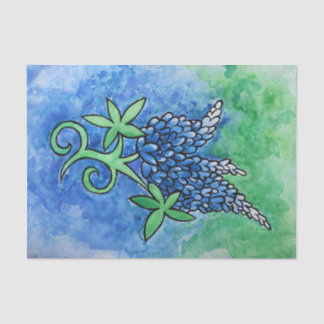 Texas Bluebonnets Tissue Paper