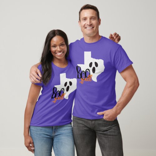 Texas Boo Yall Halloween T_Shirt